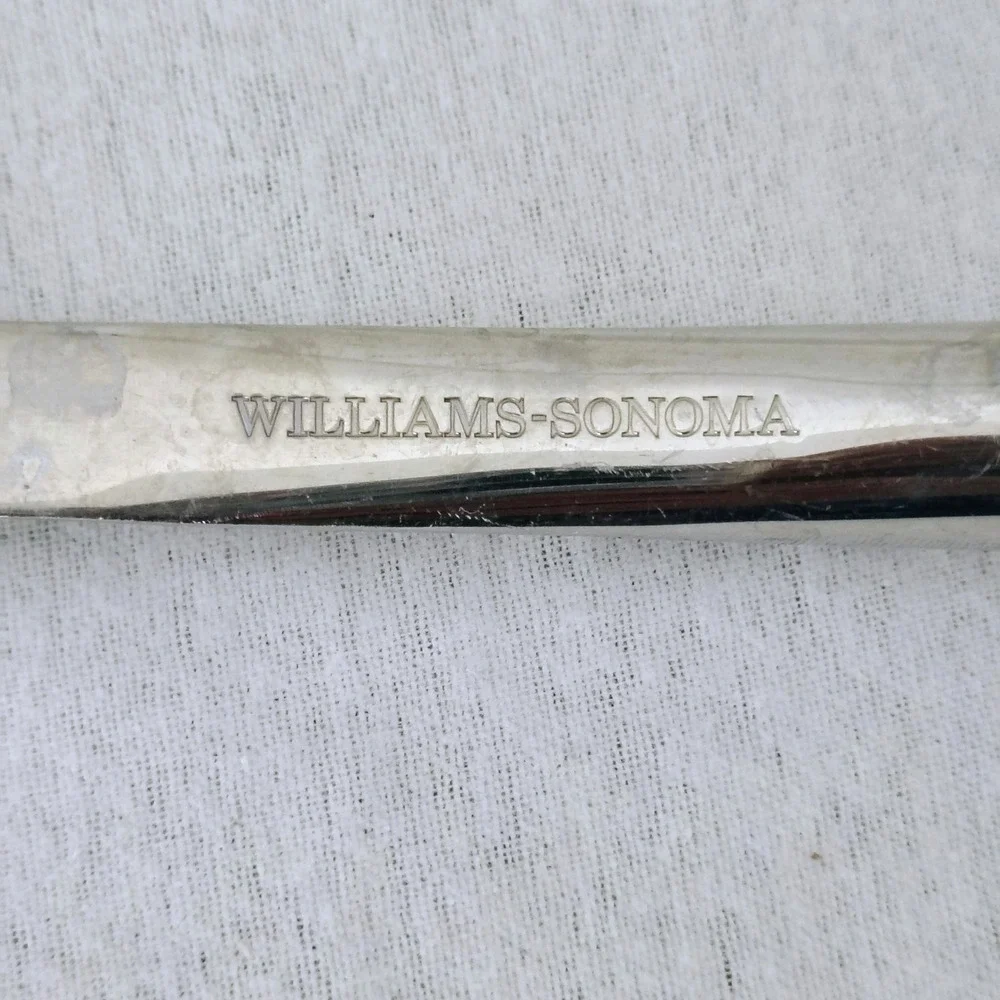 Williams Sonoma Slotted Stainless Steel Metal Fish Turner Spatula Flip Pancake
